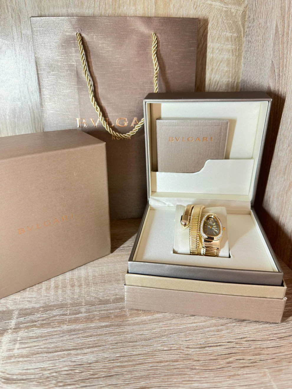RELOJ BVLGARI SERPENTI TUBOGAS